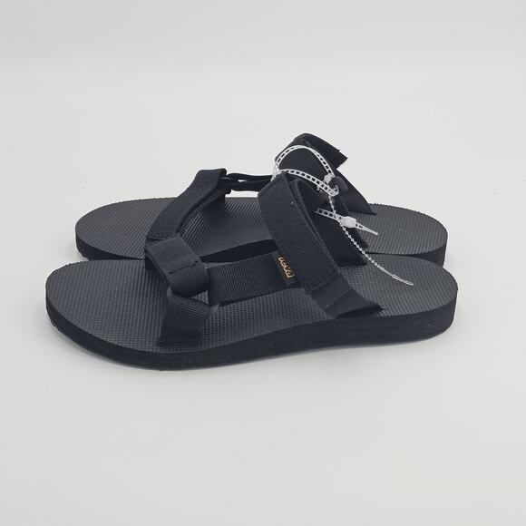 Teva Women's Universal Sandal Slide 1124230 Black Size 7 New NWOB - Picture 2 of 8